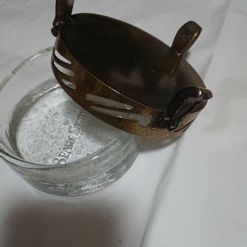 925シルバー台の灰皿