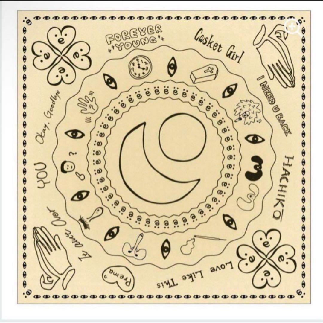 藤井風プレマグッズPrema バンダナブラック&アイボリー２枚セットおまけ付き