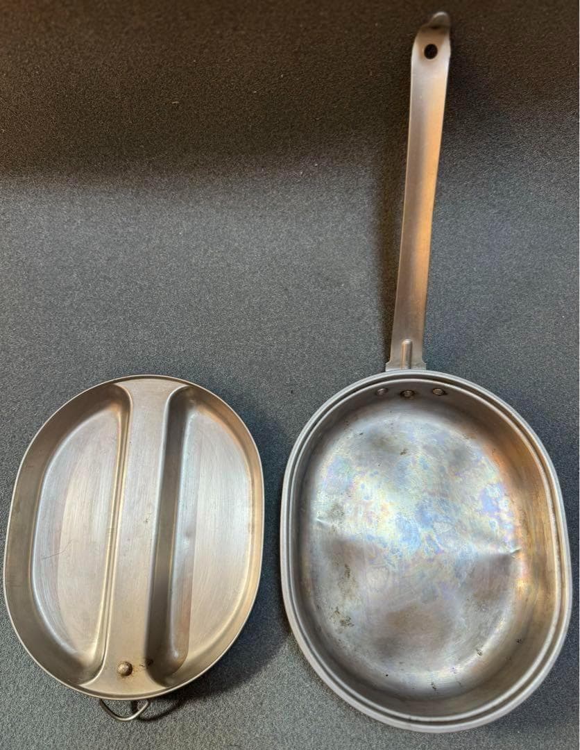 米軍 実物 USEDメスキット 1966年 +カトラリー