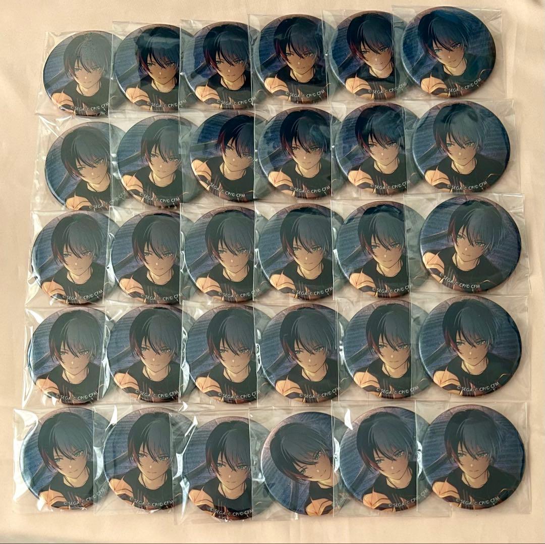 プロセカ 青柳冬弥 グリッター缶バッジ 36B 30点