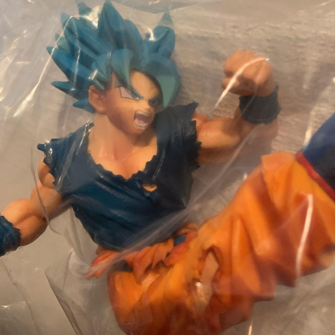 一番くじ　ドラゴンボール超戦士バトル列伝z G賞超サイヤ人ゴッド孫悟空フィギュア