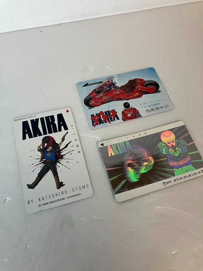【未使用】　激レア　AKIRA 　アキラ　下敷き　カード　セット　コレクション