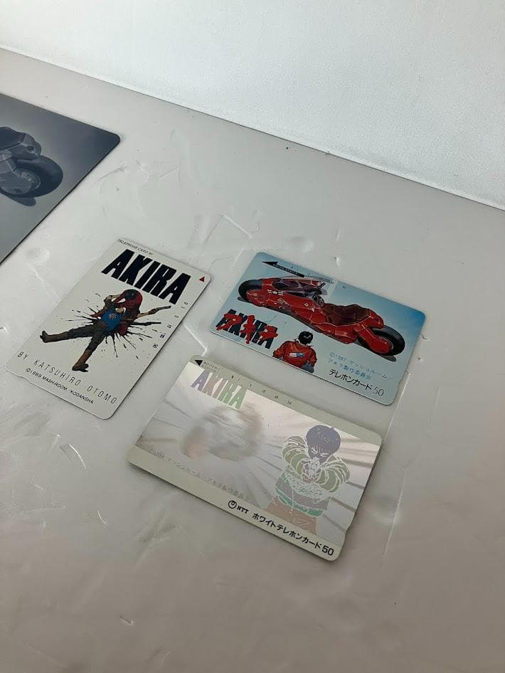 【未使用】　激レア　AKIRA 　アキラ　下敷き　カード　セット　コレクション