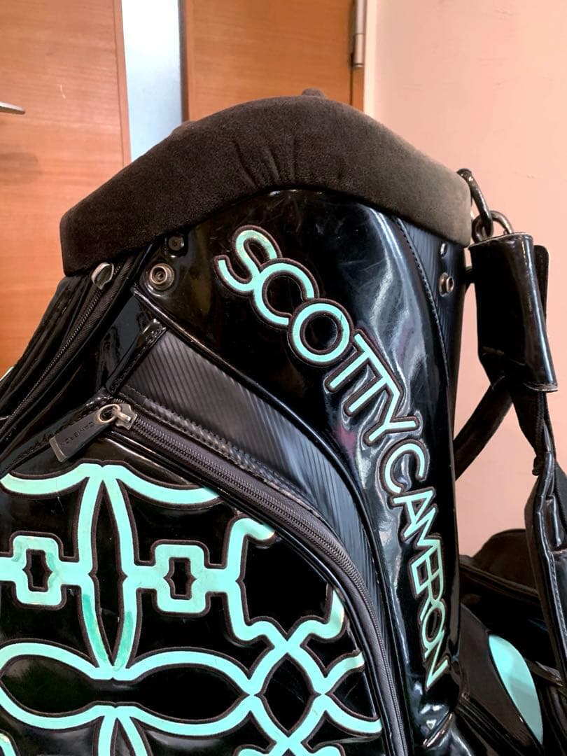 希少　正規品　スコッティキャメロン　ドッグパターン　キャディバッグ　スタッフ