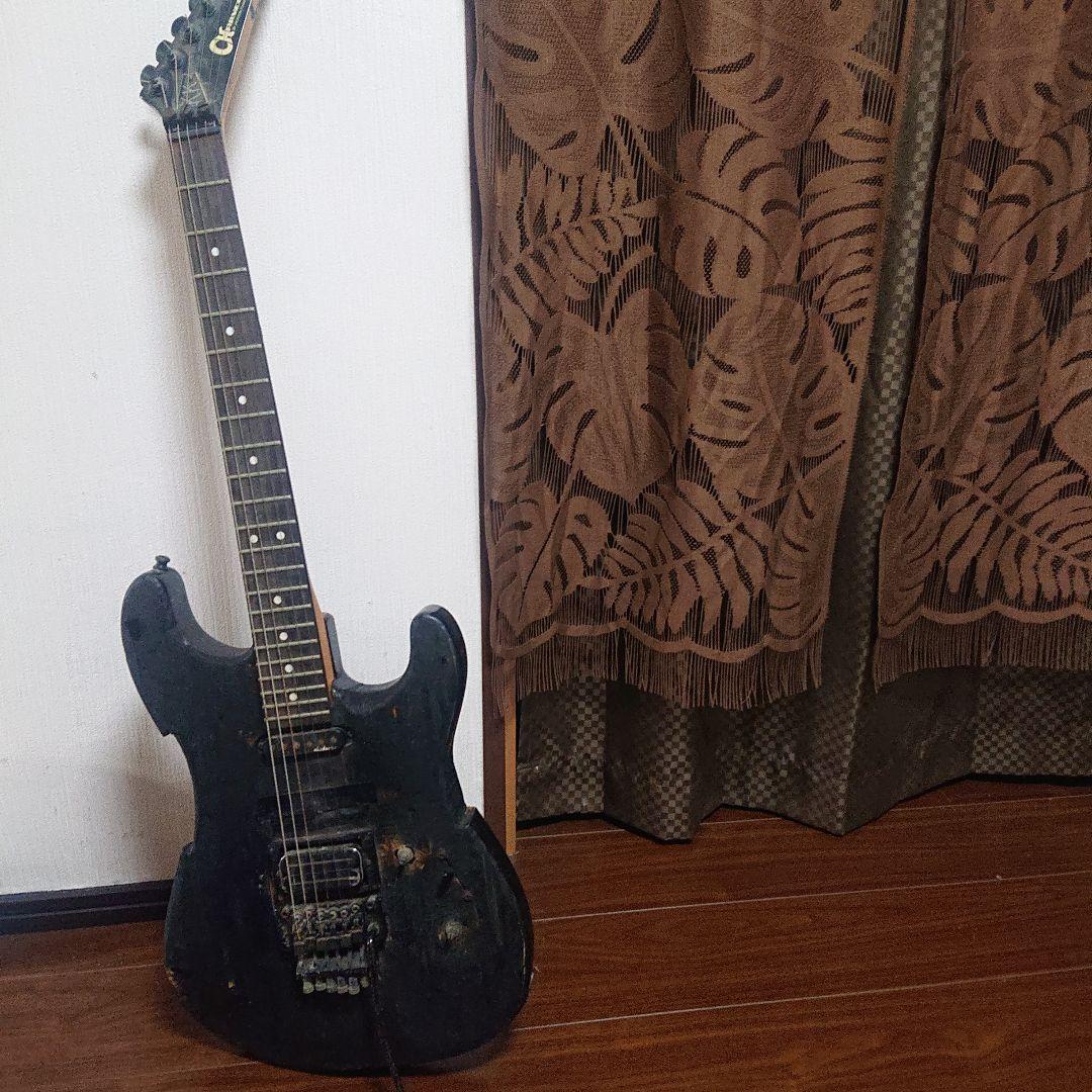 みかん06さん専用♡シャーベルエレキギター ブラックジャンク品