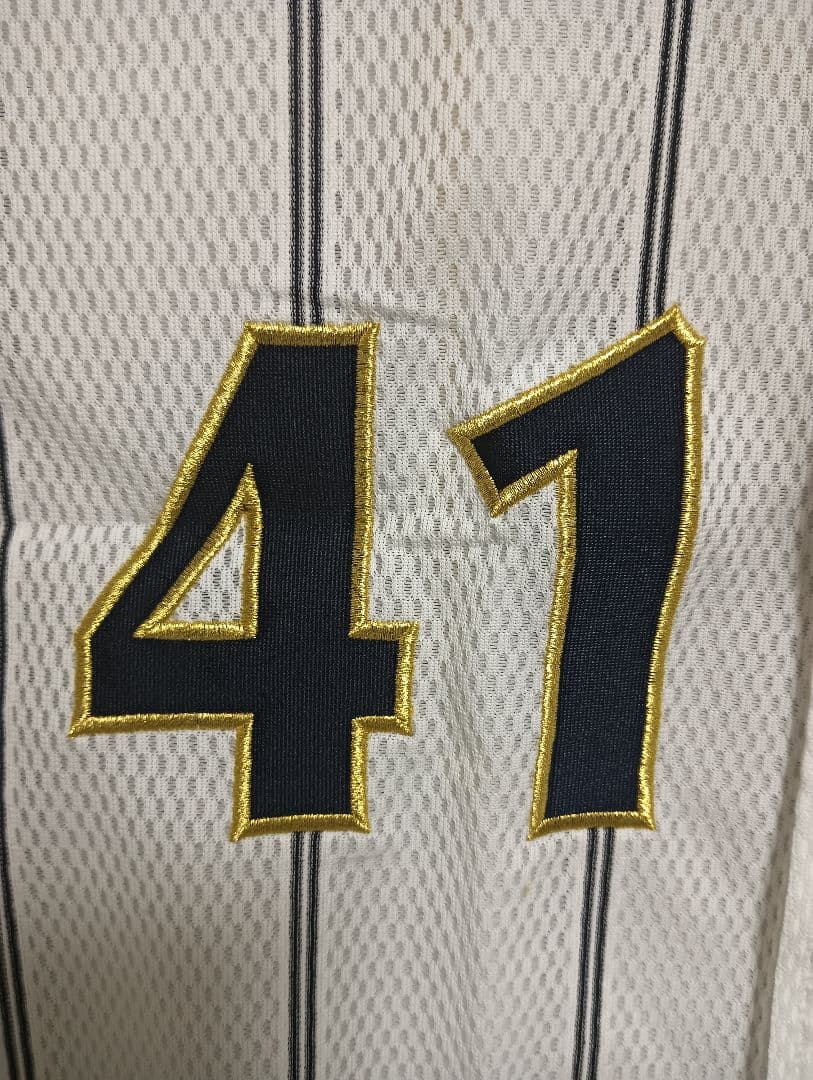 ミズノ 侍ジャパン 稲葉篤紀 #41 2008北京五輪ユニフォーム 紙タグ付き