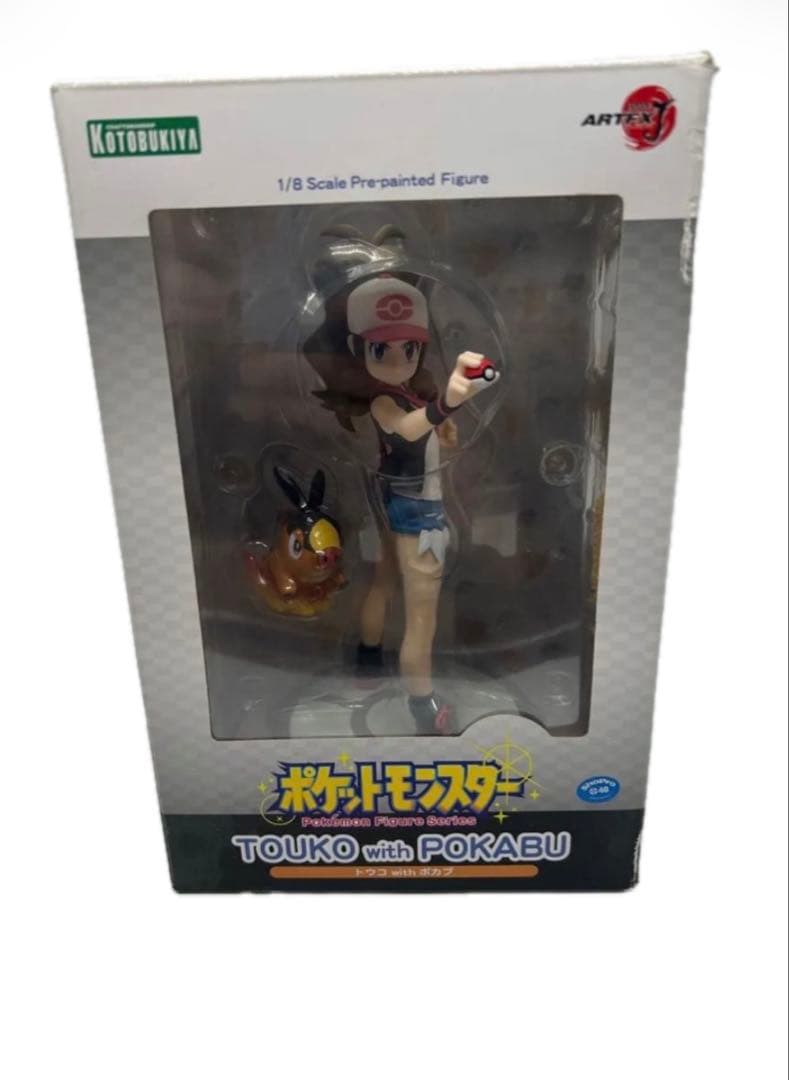 ポケモン　コトブキヤ　トウコ　ポカブ　フィギュア