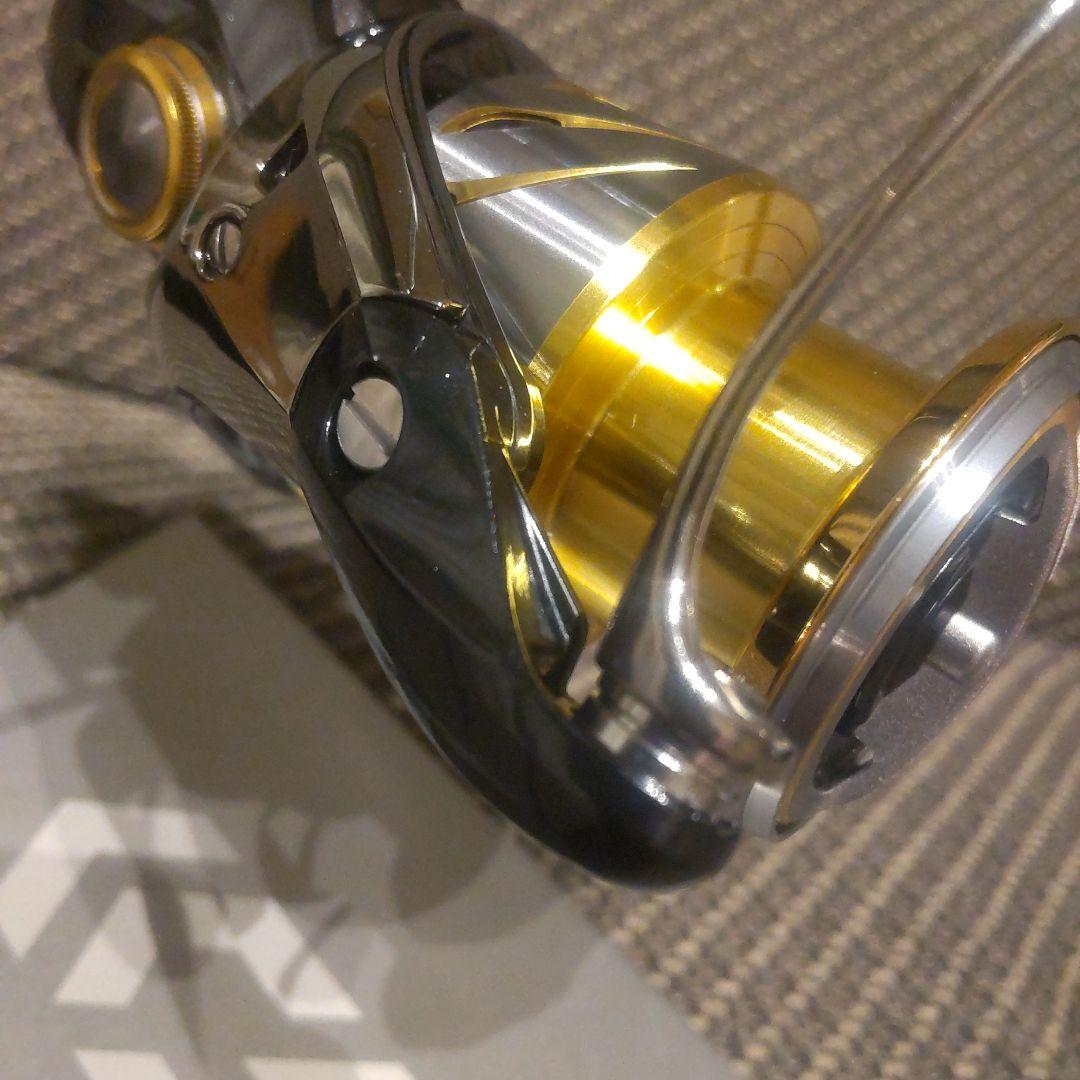 シマノ 14ステラ 4000HG 夢屋ハンドル 訳あり美品