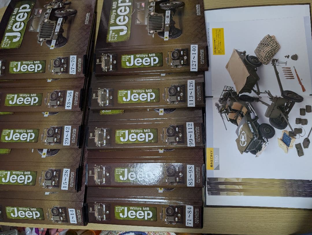 アシェットウィルスMB 1/8未組み立てキット