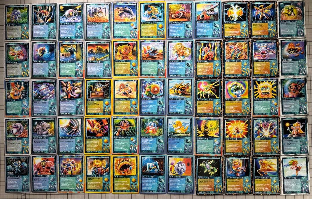 ミラクルオブザゾーン MOZ メトロ編カードセット 約270枚 ダブりなし