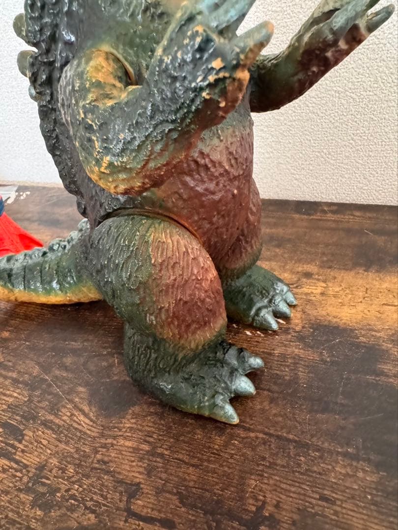 s63 ゴジラ　ブルマァク　ジャイアントサイズ　東宝　東京タワー付き　珍色？