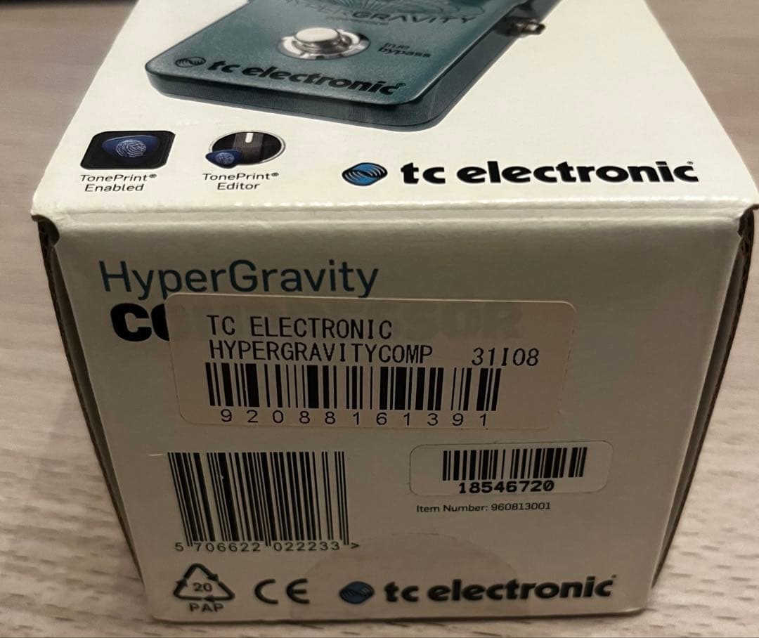 ⭐️ごまいも⭐️【美品】tc electronic HYPERGRAVITY