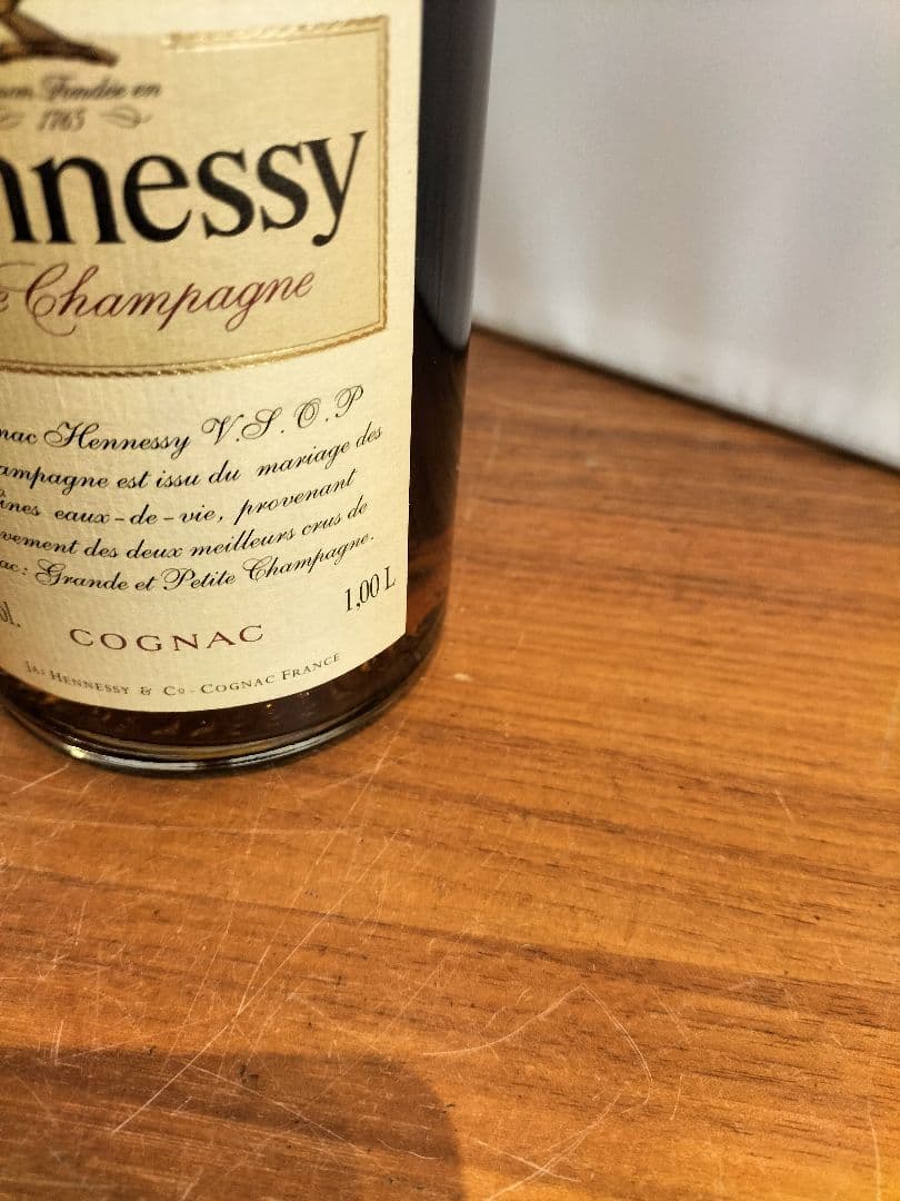 【未開封】Hennessy VSOP 1,000ml／箱あり