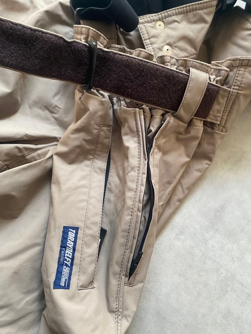 美品FABLICEファブリス希少かなりゆったりLLBメンズ スキーウェア ズボン