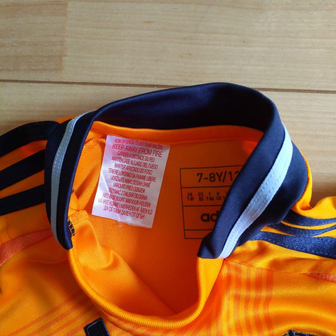 Real Madrid シャツ オレンジ 7-8Y