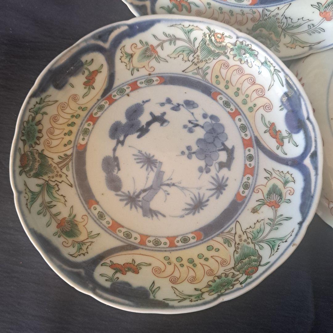 「high level 渦福(うずふく)の満足感！ 」古伊万里皿 3客セット 骨