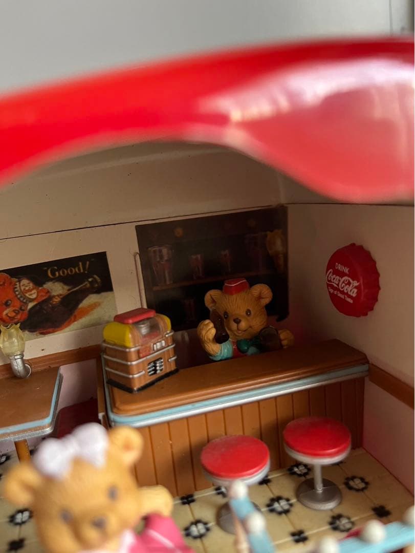 アメリカUSA限定ビンテージコカコーラソーダショップロックンロールオルゴール