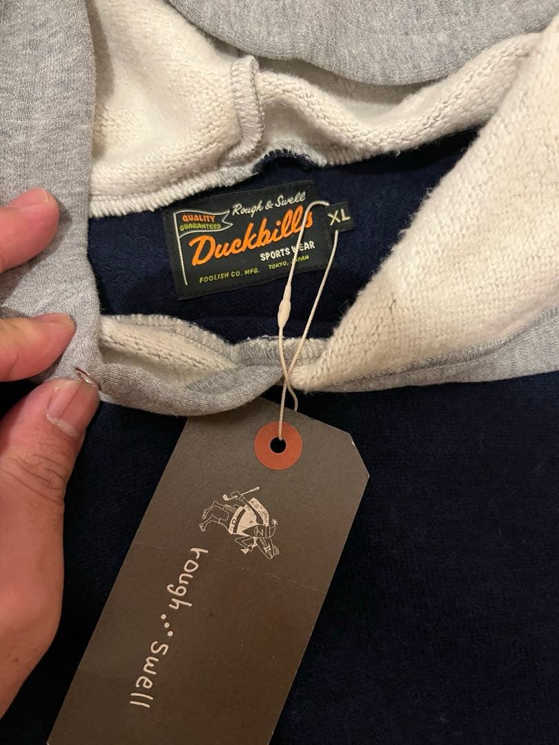 rough&swell ラフアンドスウェル　ニット　フーディ