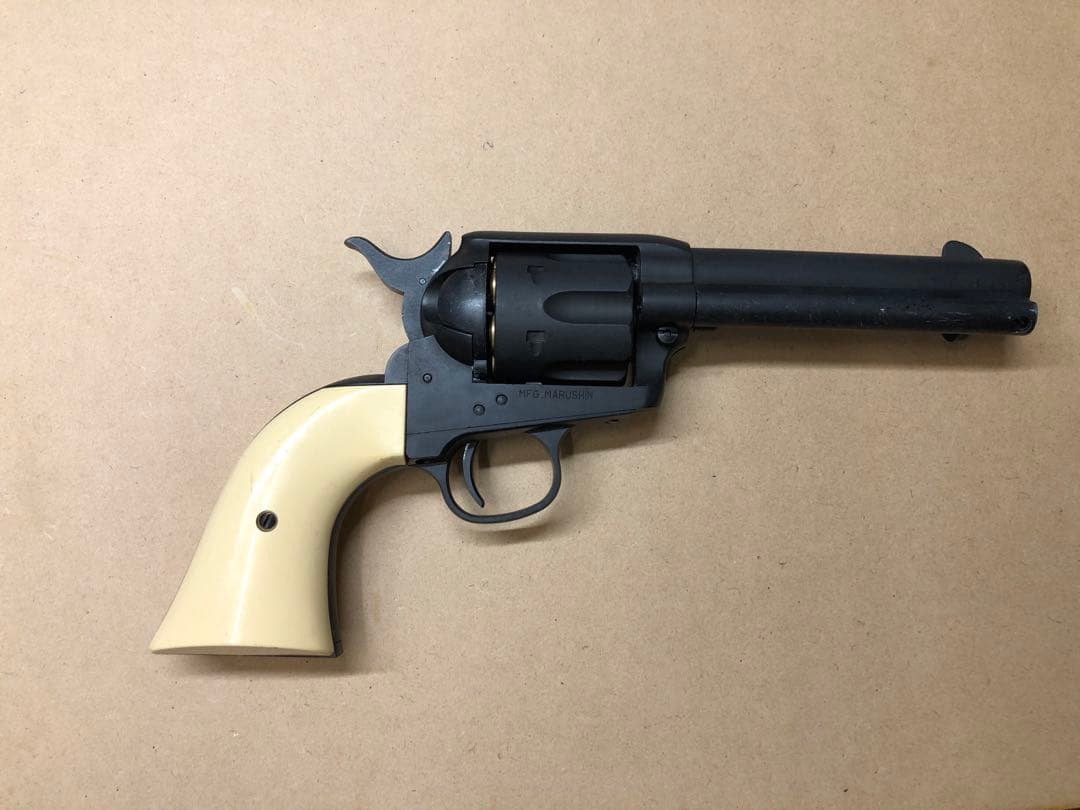 【マルシン】コルトSAA.45 ブラックHW Xカートリッジ