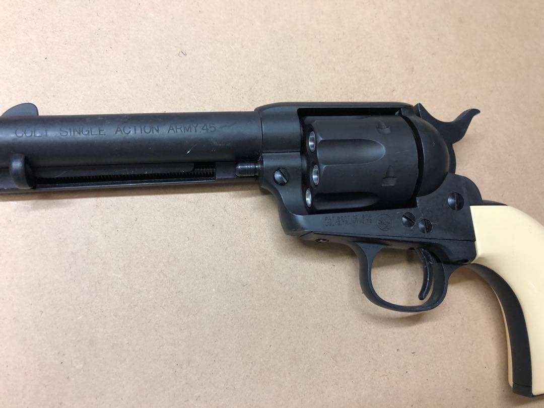 【マルシン】コルトSAA.45 ブラックHW Xカートリッジ