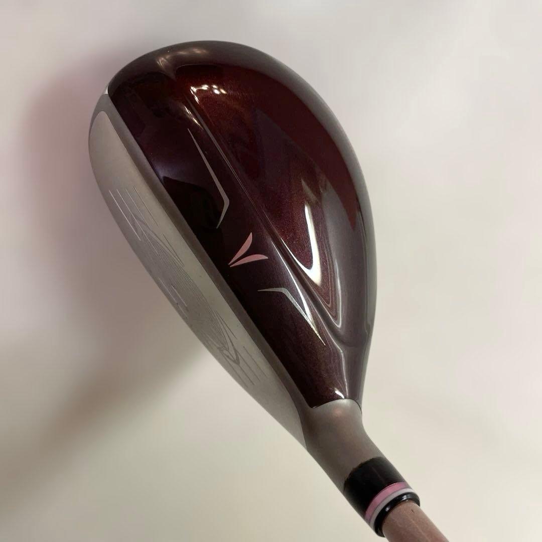 XXIO12レディース　UT４　希少Rシャフト　ボルドー