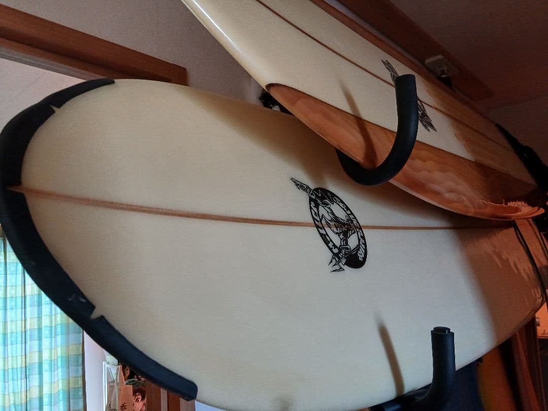 MALIBU ファンボード クリーム色 3フィン