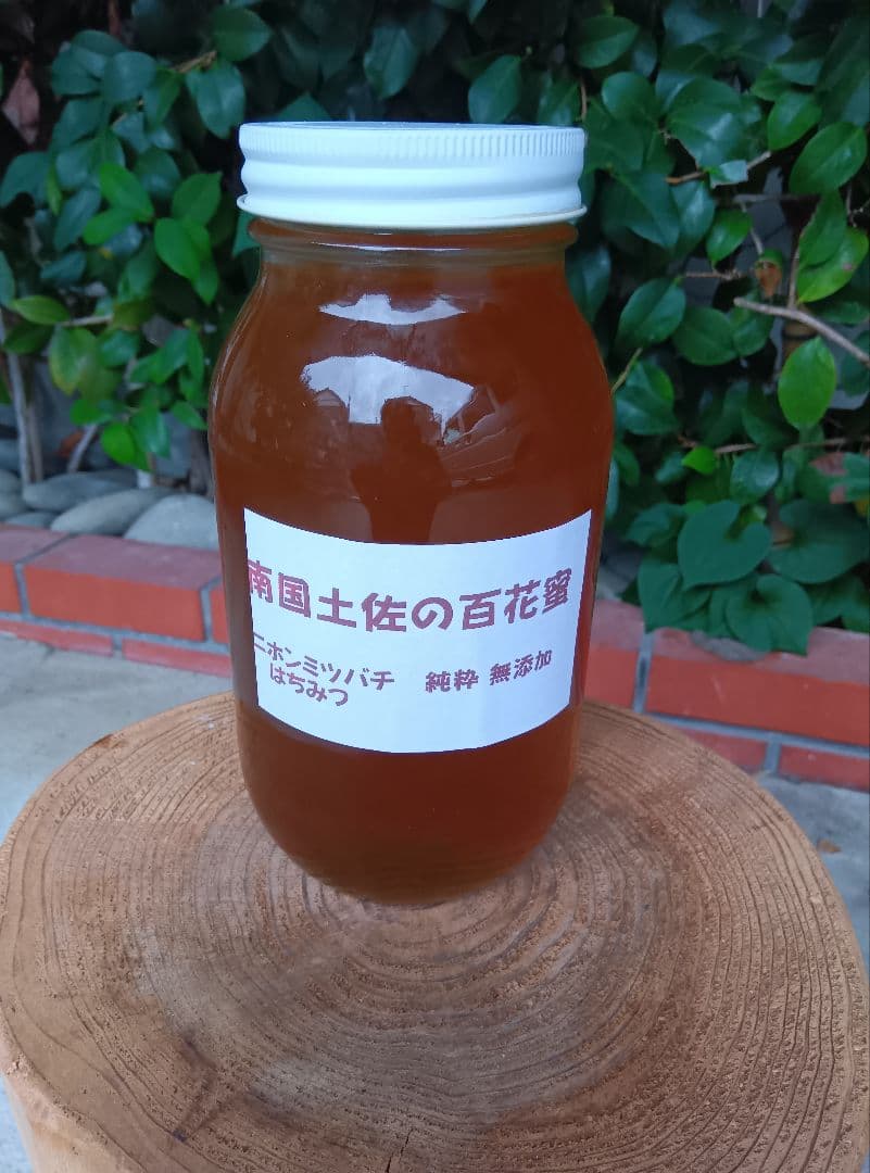 南国土佐の百花蜜　ニホンミツバチはちみつ　無添加　無加工　1170g