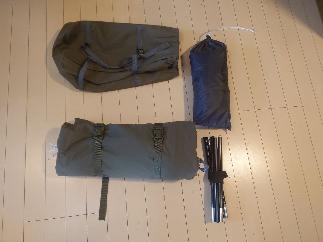 BUNDOK バンドック　ソロベース　カスタム仕様　フタマタポール付き　USED