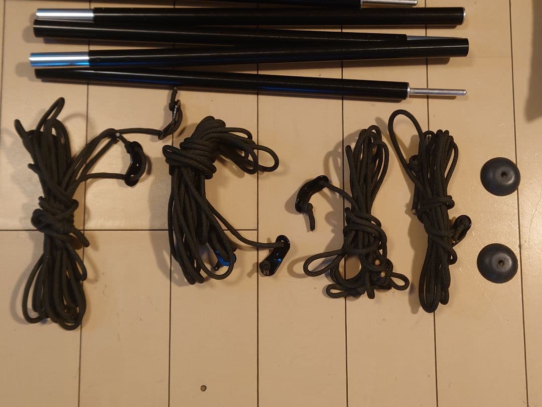 BUNDOK バンドック　ソロベース　カスタム仕様　フタマタポール付き　USED