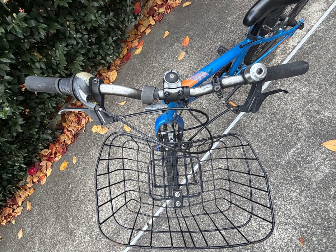 Cannondale 子供用自転車 青 前カゴ付き　キャノンデール　20インチ