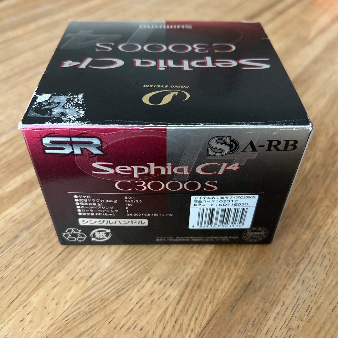 シマノ 08セフィア CI4 C3000S エギング ジャンク品扱い
