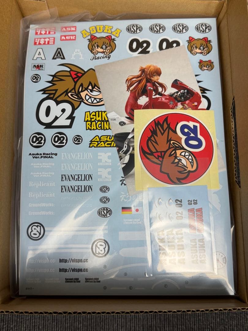 VISPO アスカ Asuka Racing ver RR 未組立キットエヴァ