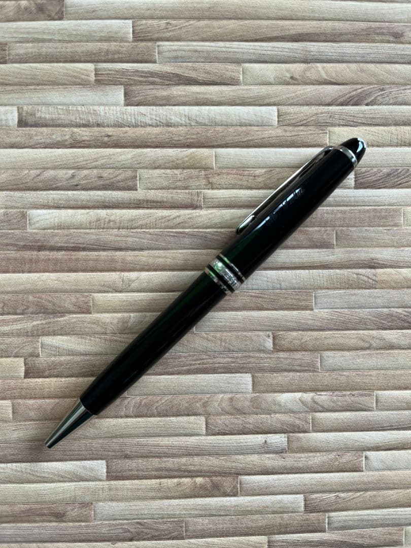 【刻印あり】モンブラン クラシック プラチナライン ボールペン