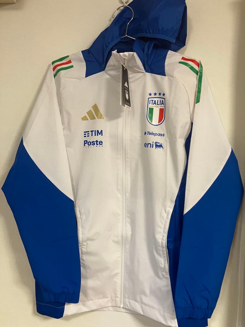 支給品イタリア代表ジャケット　フルスポンサー防水オールシーズンウェア