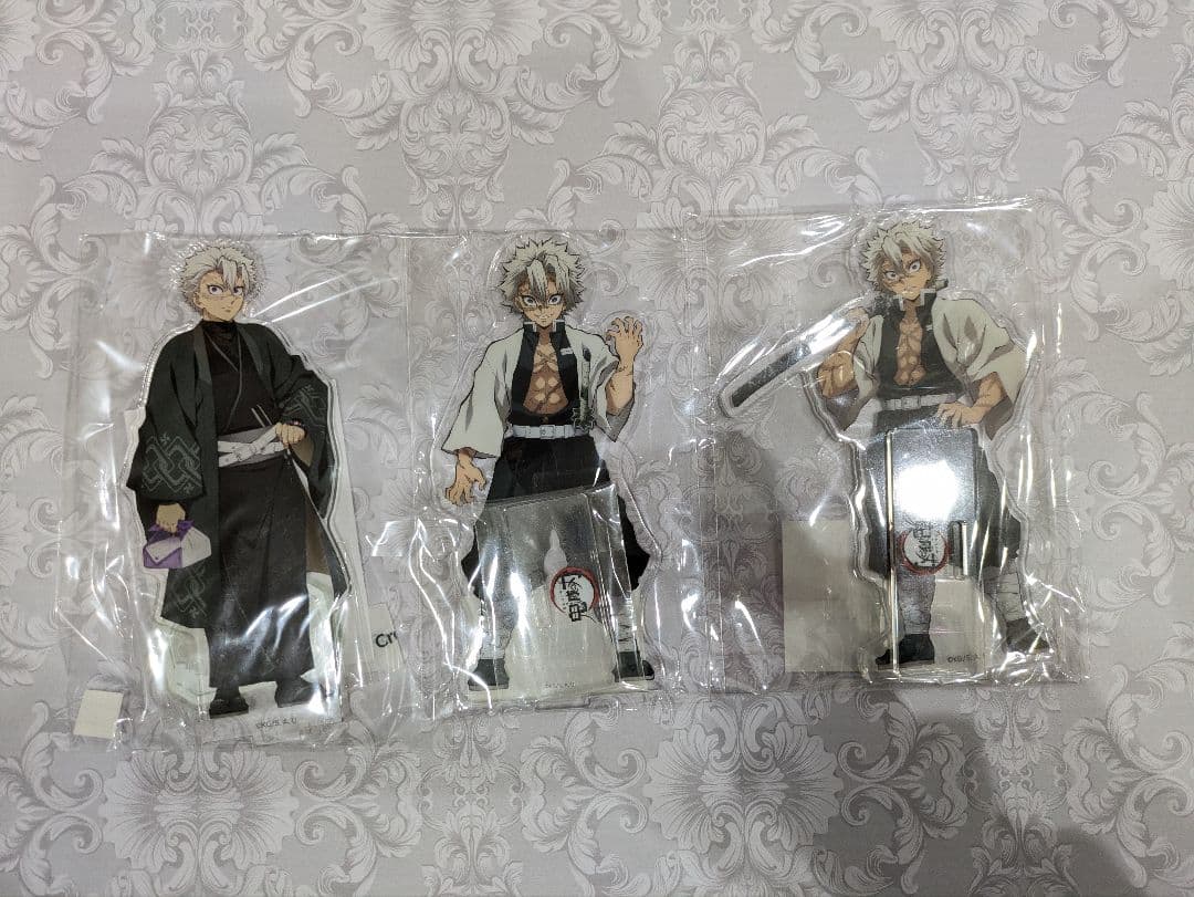 不死川実弥 鬼滅の刃 in ナンジャタウン いこいの里巡り アクリルスタンド 他