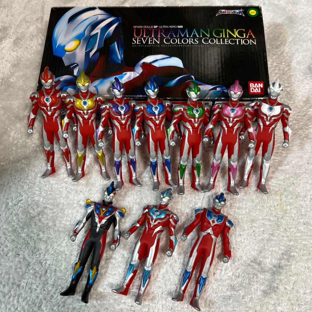 ウルトラマンギンガ　セブンカラーズコレクション　限定ソフビ　ギンガまとめ