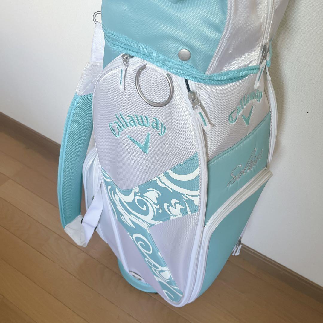 K276 Callaway レディースキャディバッグ ソレイユ マリンブルー