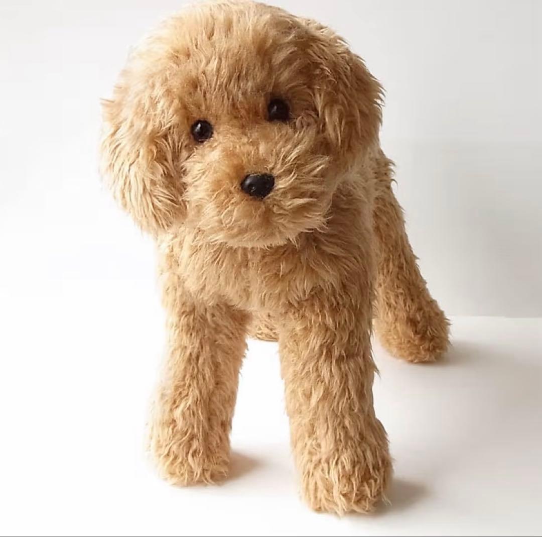 トイプードル風ぬいぐるみ ベージュ