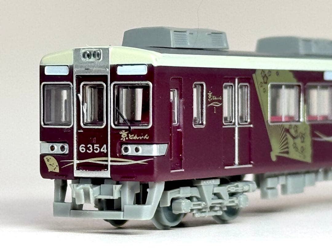 鉄コレ 阪急6300系 「京とれいん」6両セット グレードアップパーツ付
