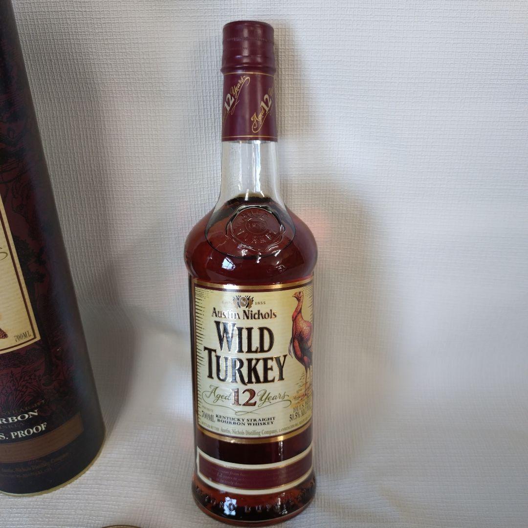 Wild Turkey 12年ウイスキー 700ml　ヴィンテージウイスキー