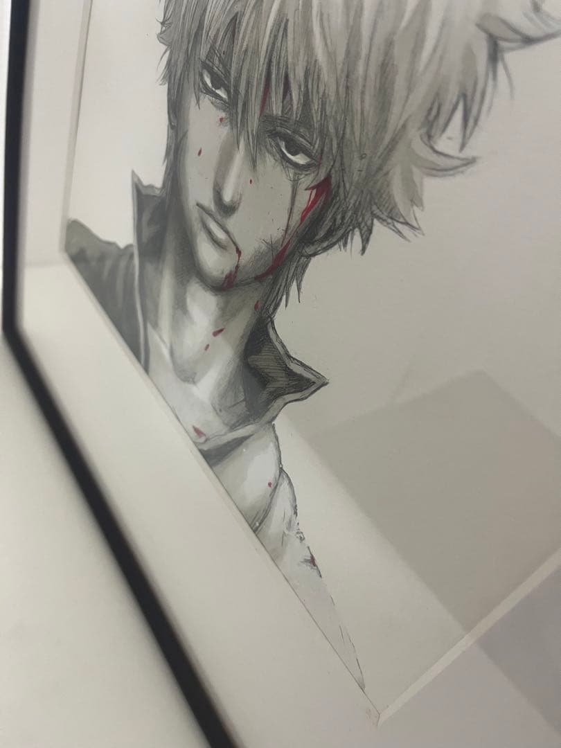 銀魂 坂田銀時 ジャンプフェスタ2009 複製原画