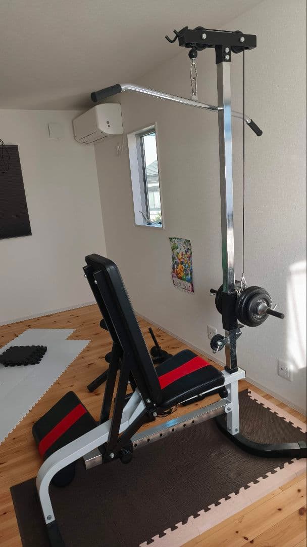 iROTEC マルチポジションベンチ＆ラットプルダウン一部配送可湘南引取