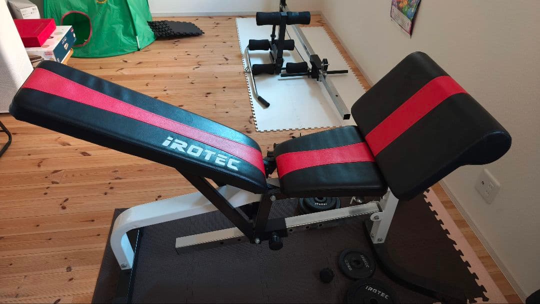 iROTEC マルチポジションベンチ＆ラットプルダウン一部配送可湘南引取