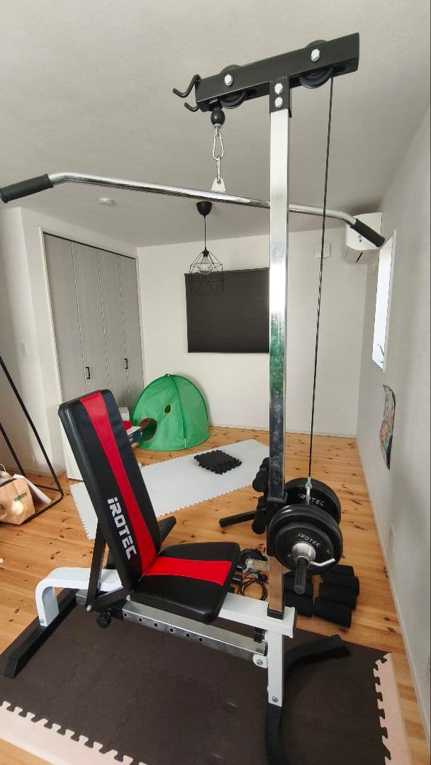 iROTEC マルチポジションベンチ＆ラットプルダウン一部配送可湘南引取