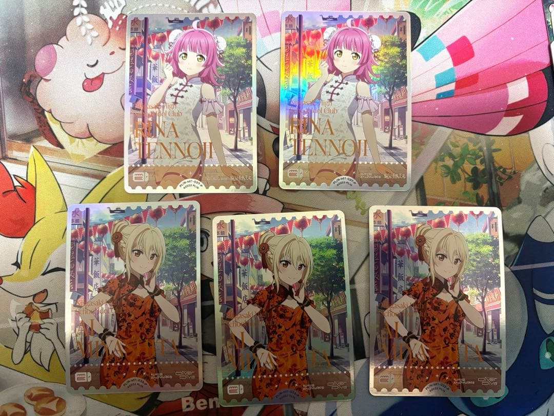 ラブライブカードゲーム ラブカ 上原歩夢 優木せつ菜 P+ おまけ付