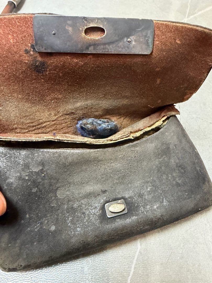 キセル　K18　彫金　煙管　緒締め玉 　煙草入れ　喫煙具　アンティーク