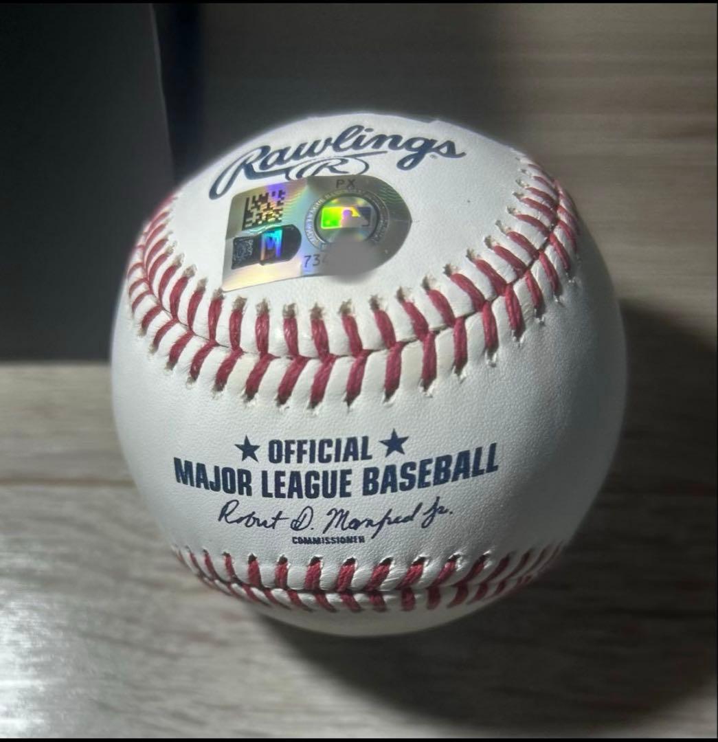 MLB TOKYO SERIES 2025 サイン入り公式野球　佐々木朗希