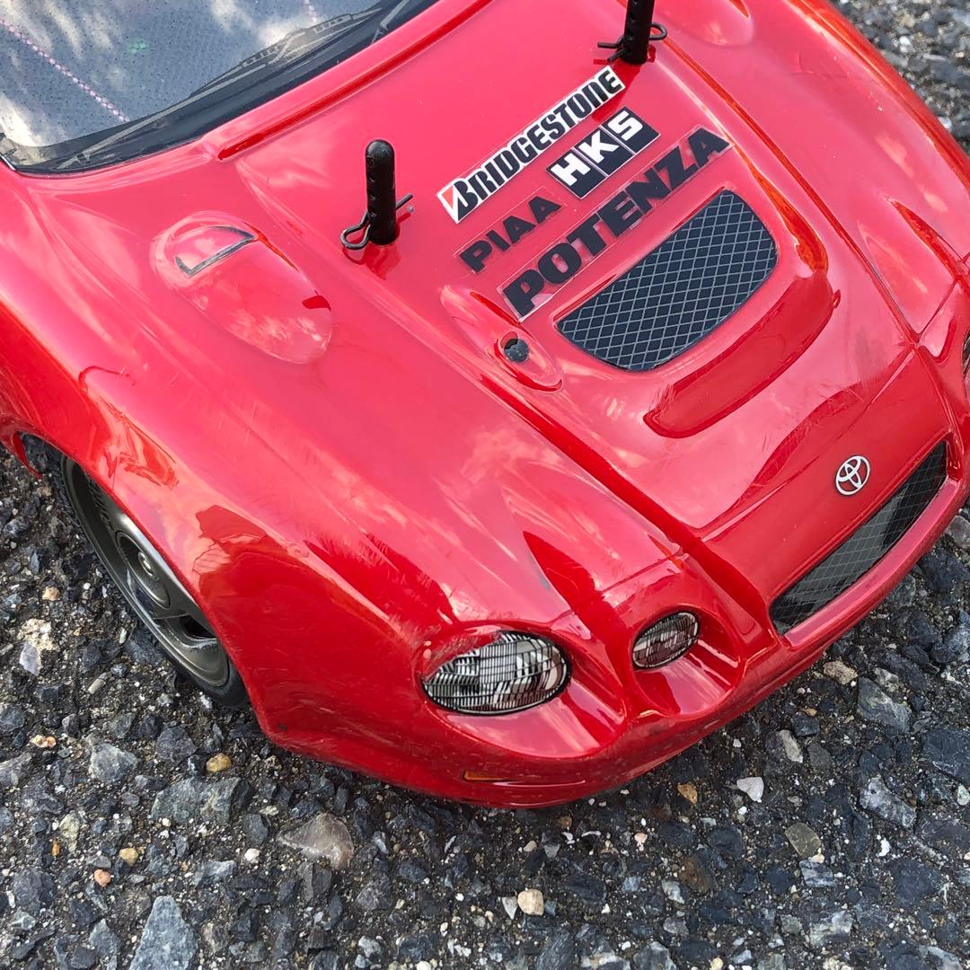 タミヤ トヨタ セリカ GT-FOUR 1/10 RCカー プロポ付 走行可能