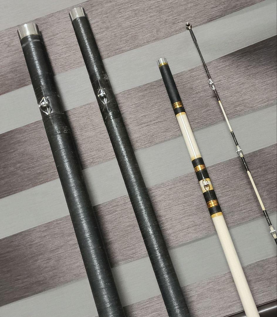 メーカー不明4本継ぎ底物竿！クエ石鯛釣りに