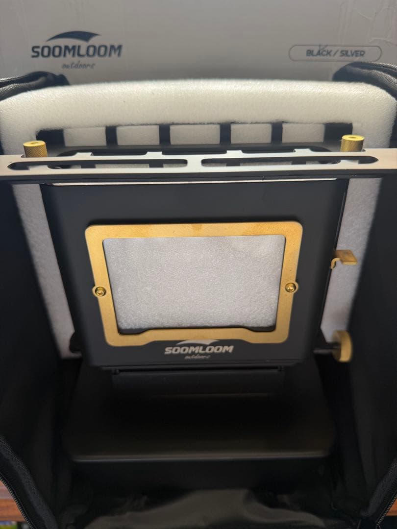 SOOMLOOM アイロンストーブ Black 未使用品